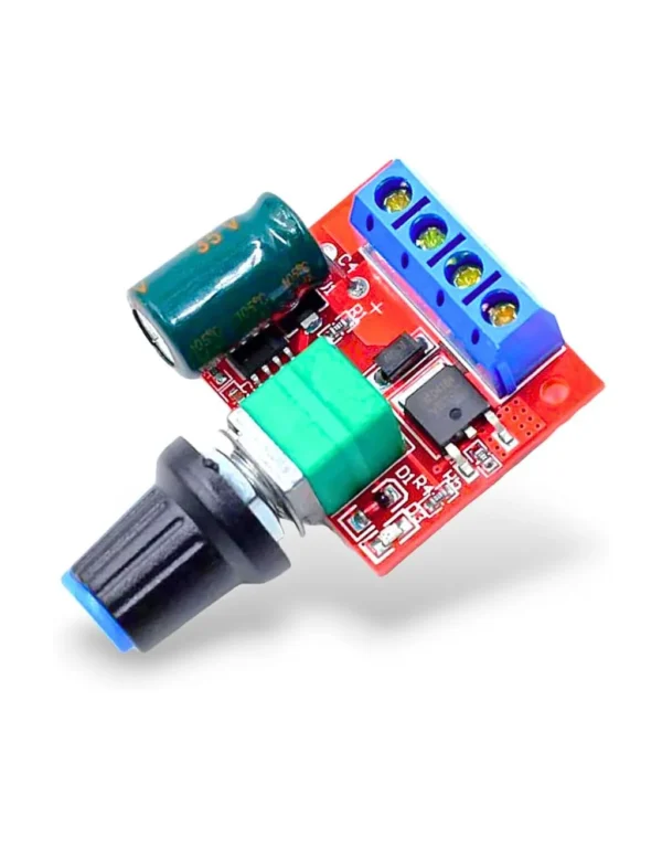 PWM DC Motor Speed Controller Module 3V–35V 5A with Knob – Dream RC