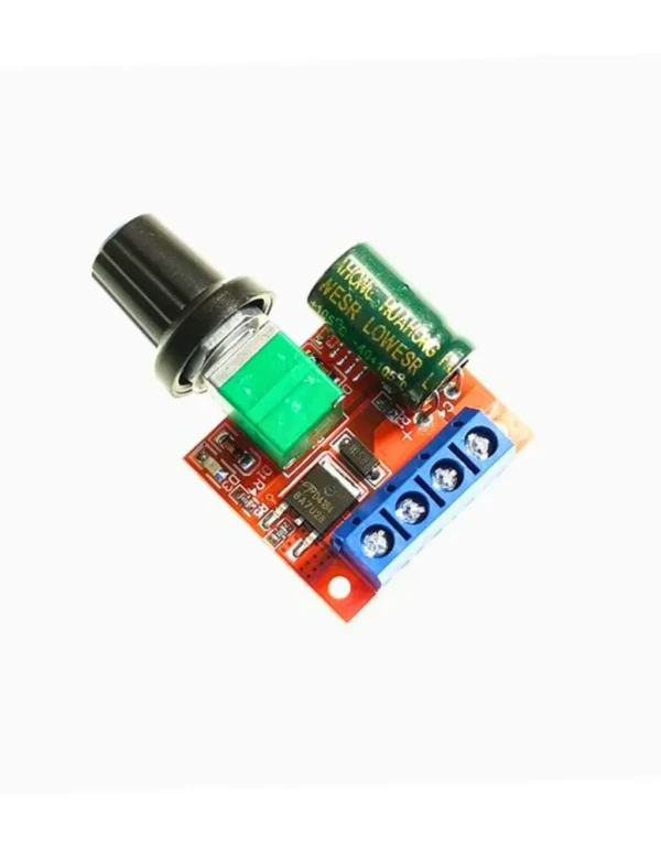 PWM DC Motor Speed Controller Module 3V–35V 5A with Knob – Dream RC