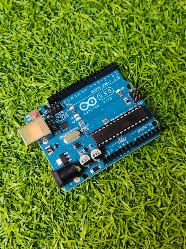Arduino Uno R3 Original Board Front View with ATmega328P - Dream RC Bangladesh