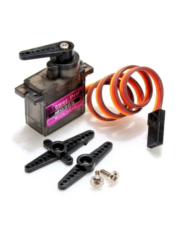 MG90S metal gear servo motor 180 or 360 degree