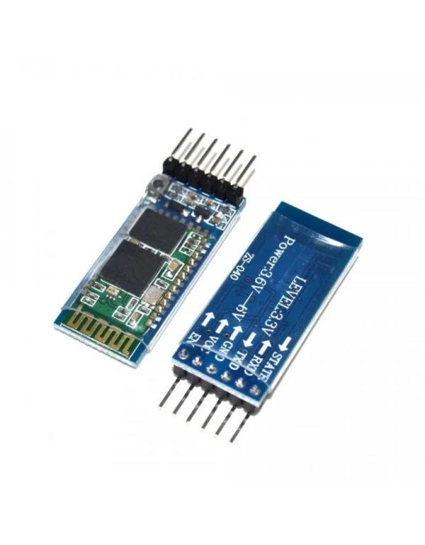 Top And Back View HC-06 Bluetooth Wireless Module for Arduino – Dream RC Bangladesh