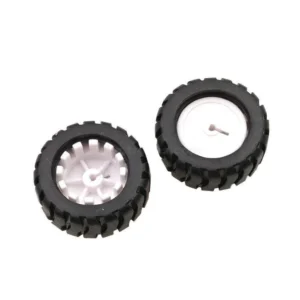 43mm Plastic Wheel for N20 D-shaft Motor in Bangladesh