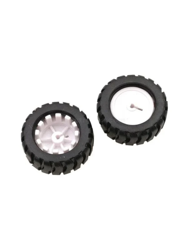 43mm Plastic Wheel for N20 D-shaft Motor in Bangladesh