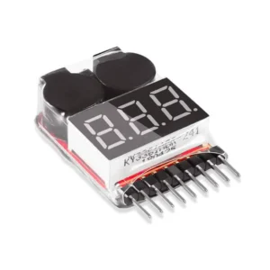 LiPo Battery Voltage Tester with Alarm for 1S–8S – Dream RC