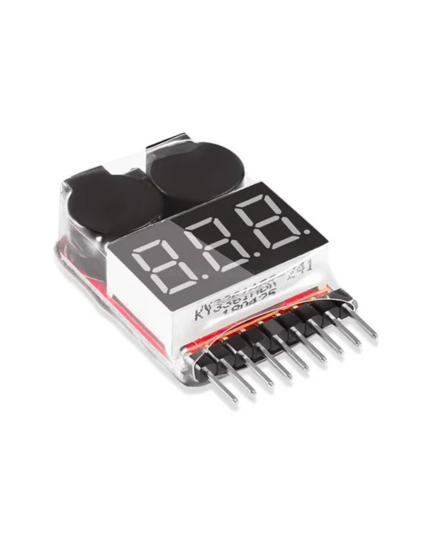 LiPo Battery Voltage Tester with Alarm for 1S–8S – Dream RC