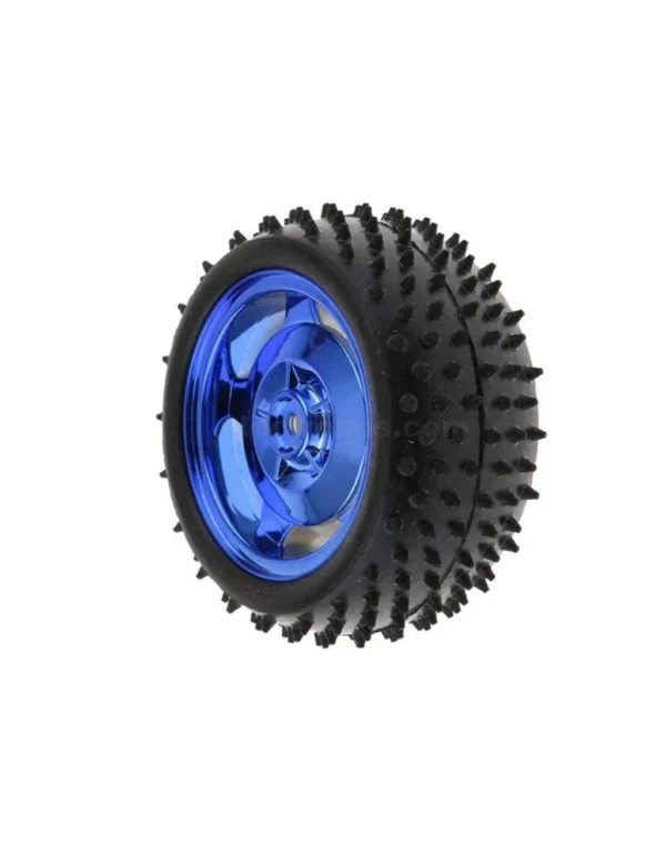 85mm Shockproof Rubber Wheel for Arduino Robots in BD