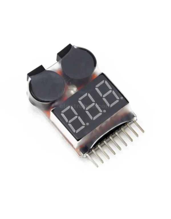 LiPo Battery Voltage Tester with Alarm for 1S–8S – Dream RC