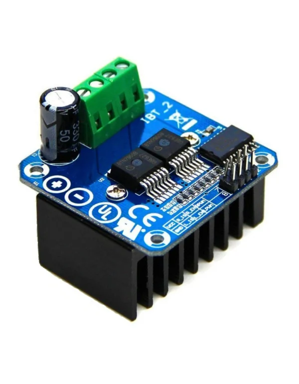 BTS7960 43A Motor Driver Module – Dual H-Bridge Motor Controller for Arduino