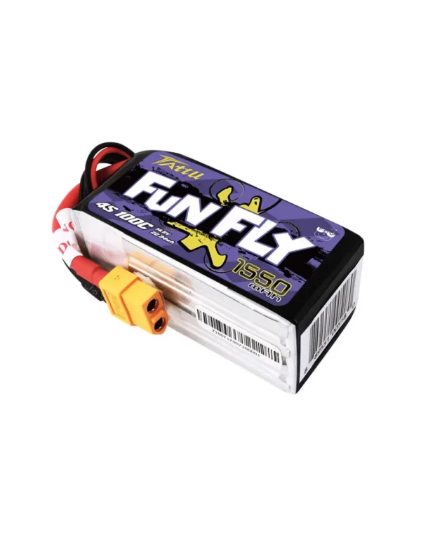 TATTU Funfly 4S 1550mAh 100C LiPo Battery