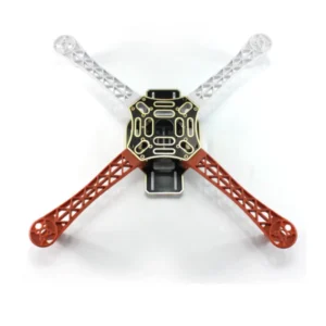 DJI F450 Quadcopter Frame with Red & White/Red Arms