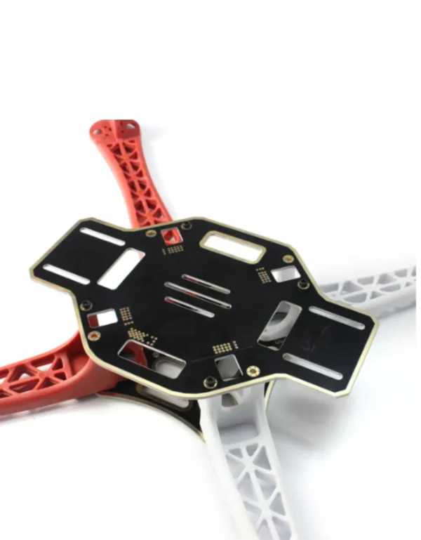 DJI F450 Quadcopter Frame with Red & White/Black Arms