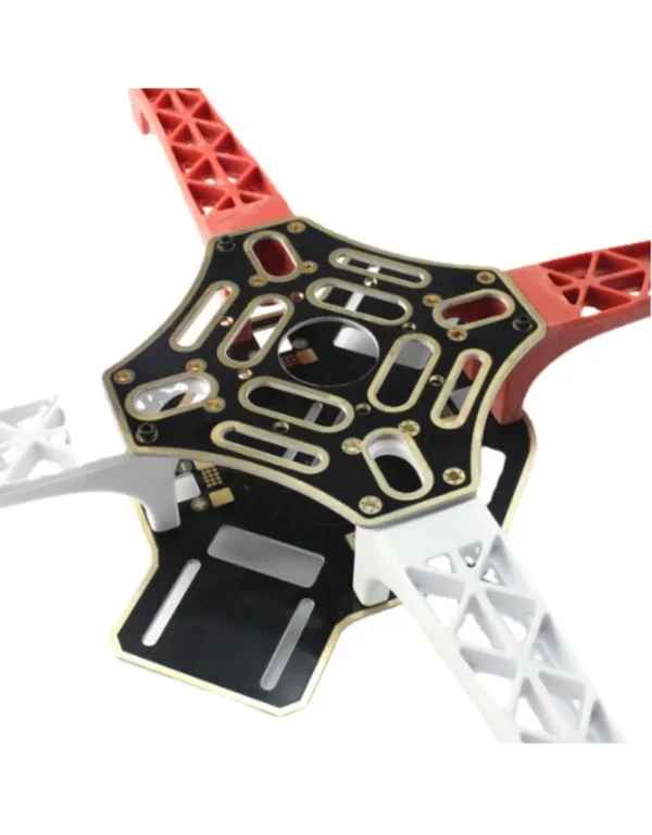 DJI F450 Quadcopter Frame with Red & White/Red Arms