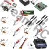 DIY Drone Combo Kit with MC6C Mini / CT6B / FS-i6, motors, ESC, frame, battery, and charger