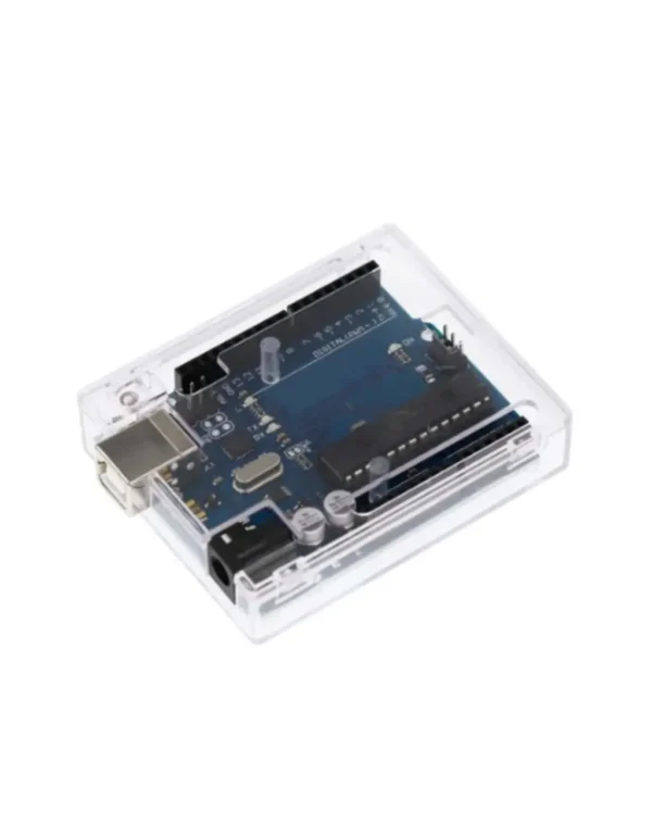 Transparent acrylic protective case for Arduino Uno R3