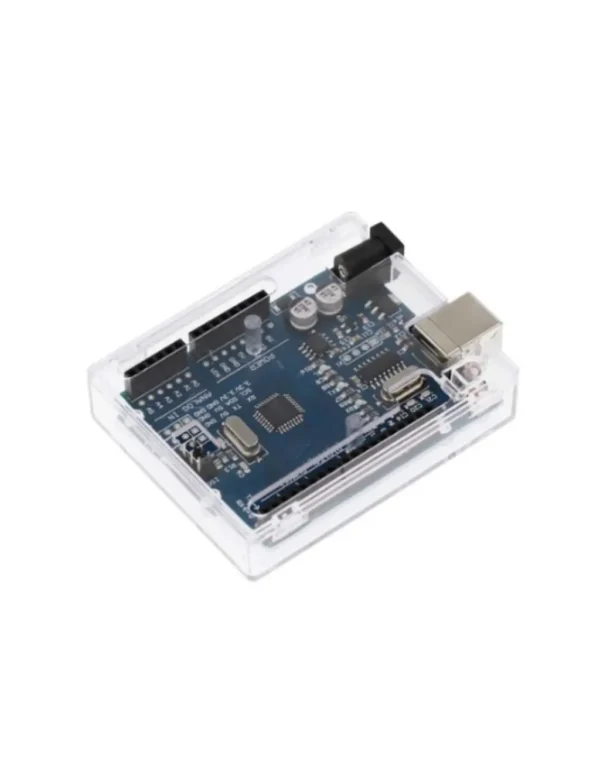 Transparent acrylic protective case for Arduino Uno R3