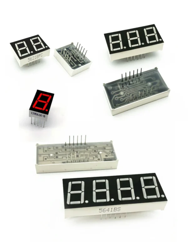 0.56 inch Red 7-Segment LED Display for Arduino & Electronics Projects