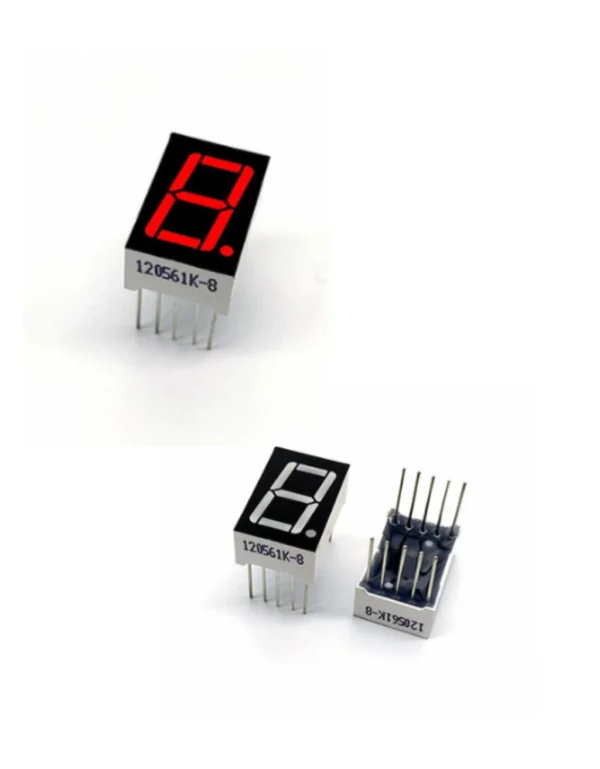 0.56 inch Red 7-Segment LED Display for Arduino & Electronics Projects