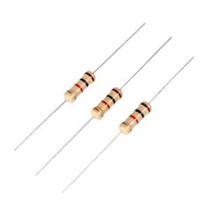 1/4W resistors of various values for electronics use