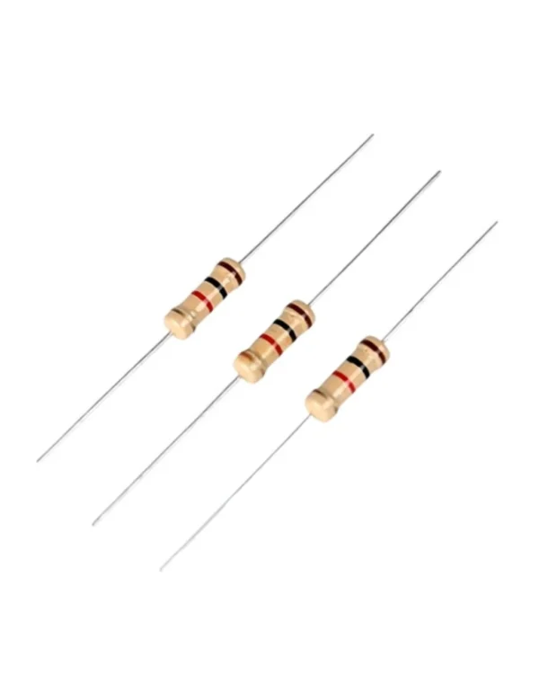 1/4W resistors of various values for electronics use