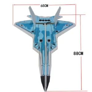 F22 Raptor Air Plane Frame 3 Colors – RC Plane DIY Kit Bangladesh