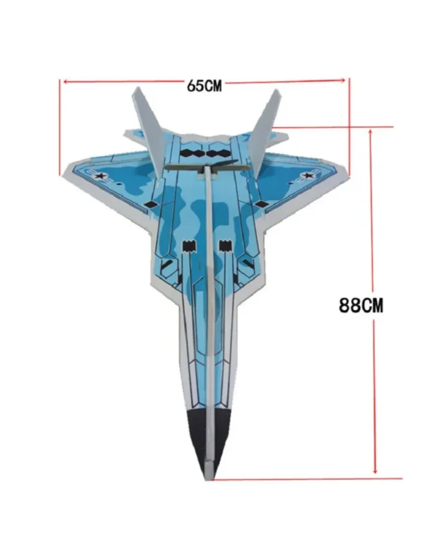 F22 Raptor Air Plane Frame 3 Colors – RC Plane DIY Kit Bangladesh