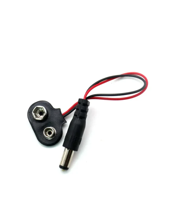 9V Battery DC Connector Cable for Arduino Projects