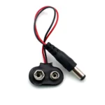 9V Battery DC Connector Cable for Arduino Projects