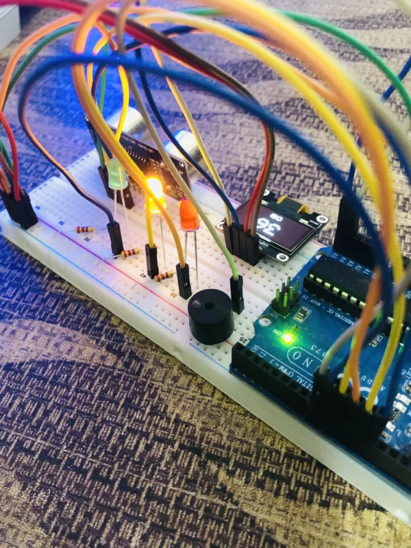 Smart Distance Measurement Project Kit & Ready Project In BD Dream RC