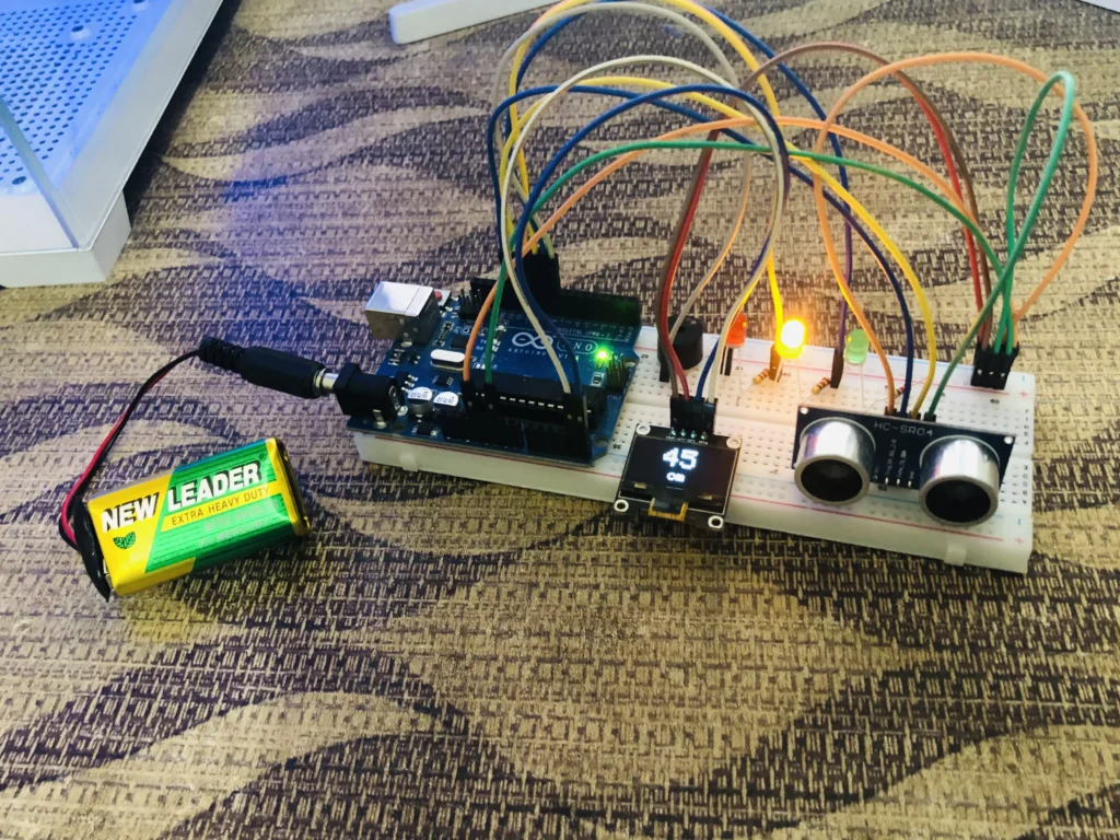 Smart Distance Measurement Project Kit & Ready Project In BD Dream RC
