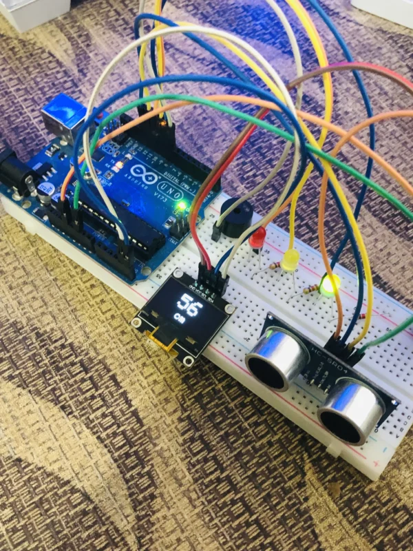 Smart Distance Measurement Project Kit & Ready Project In BD Dream RC