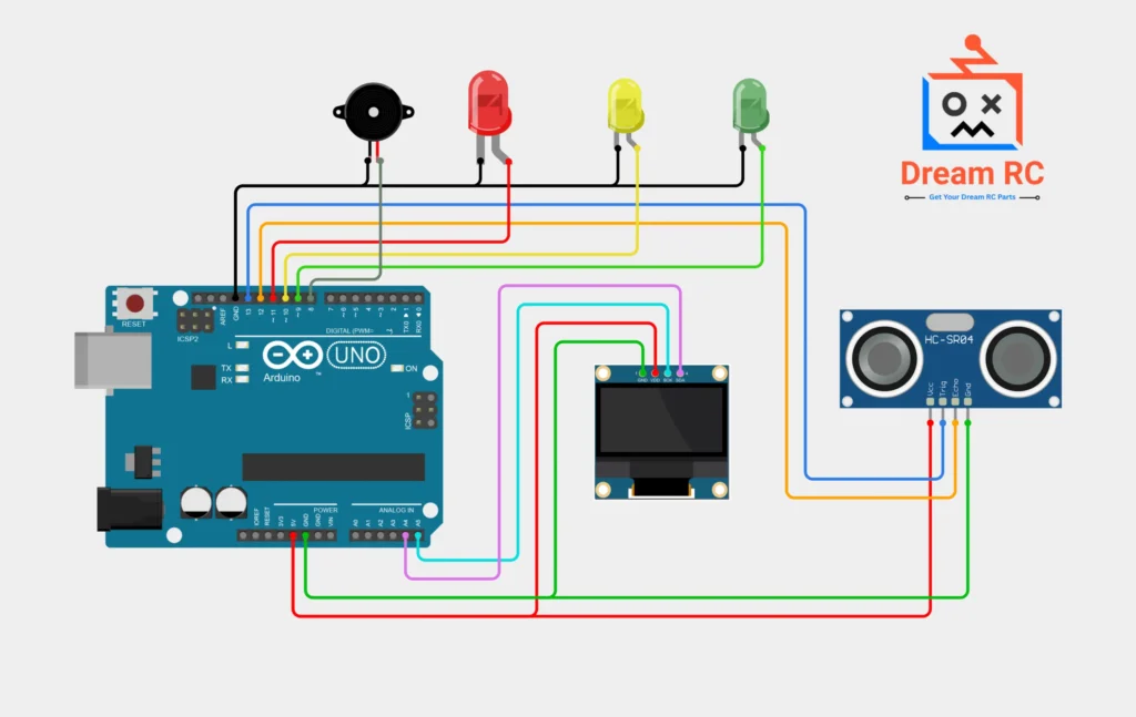 Diagram Of Smart Distance Measurement Project Dream RC