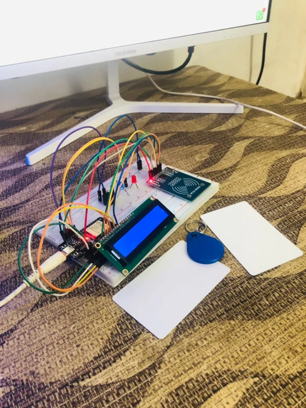 RFID Cloud Attendance System with ESP32 Wi-Fi – Dream RC IoT Project Kit & Ready project