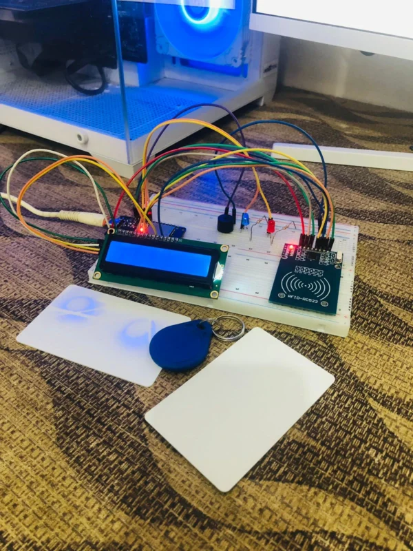 RFID Cloud Attendance System with ESP32 Wi-Fi – Dream RC IoT Project Kit & Ready project