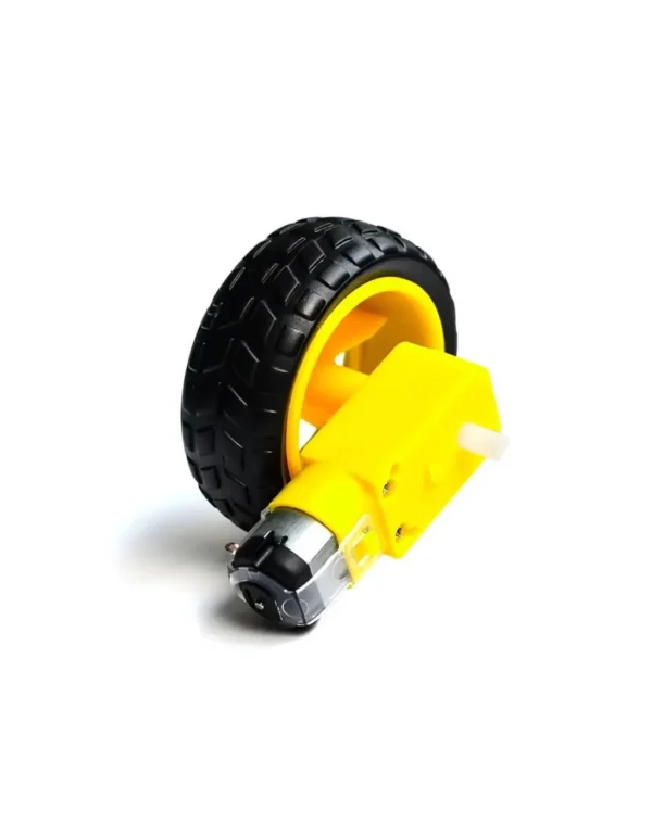 TT / BO Motor Wheel for Arduino Robotics Car Projects