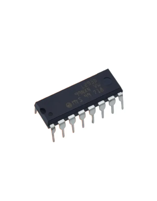L293D Motor Driver IC for Arduino Robotics Projects