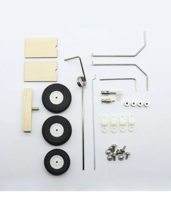 RC Airplane Wheel and Landing Gear Set Kit Bangladesh.