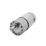 37GB Full Metal Gear Motor 12V–24V (300RPM / 500RPM) For Robo Soccer Or Soccer Bot.