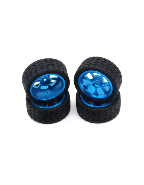 65mm Rubber Wheel With Metal Rim for Robo Soccer (4pcs Set)