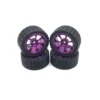 65mm Rubber Wheel With Metal Rim for Robo Soccer (4pcs Set)