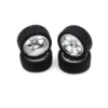 65mm Rubber Wheel With Metal Rim for Robo Soccer (4pcs Set)