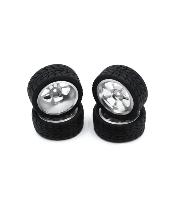 65mm Rubber Wheel With Metal Rim for Robo Soccer (4pcs Set)