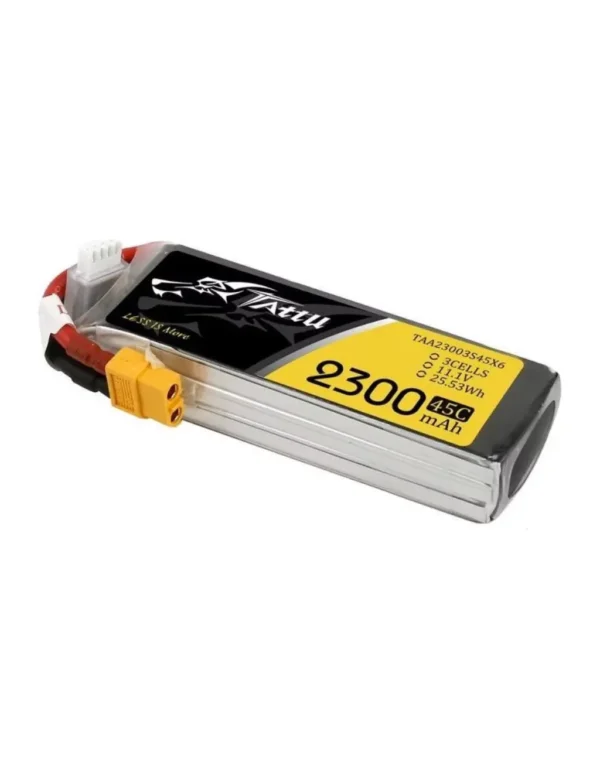 Tattu 2300mAh 3S 45C LiPo Battery for FPV Drone
