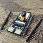 ESP32-S3 N16R8 CAM development board with OV3660 camera module, front view
