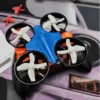 DIY Mini RC Coreless Drone Kit 2.4GHz Ready Image With Transmitter