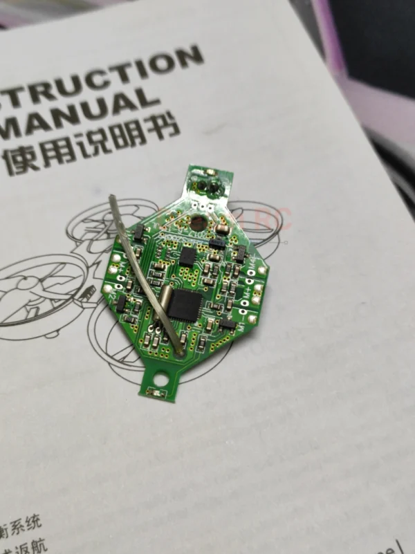 Coreless Motor Mini Drone Flight Controller + ESC Board Front View Dream RC