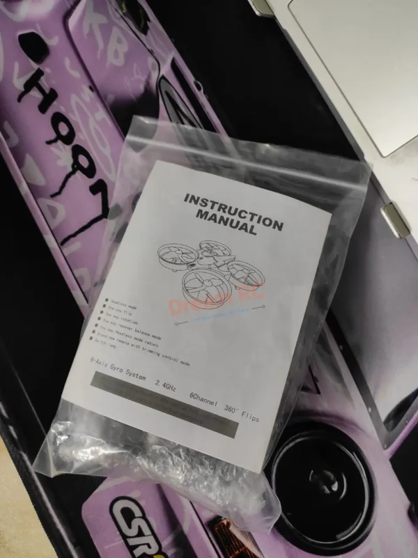 DIY Mini RC Coreless Drone Kit 2.4GHz Kit In A Bag.