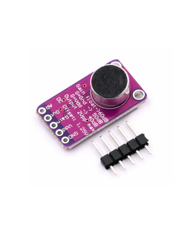 MAX9814 microphone AGC amplifier module
