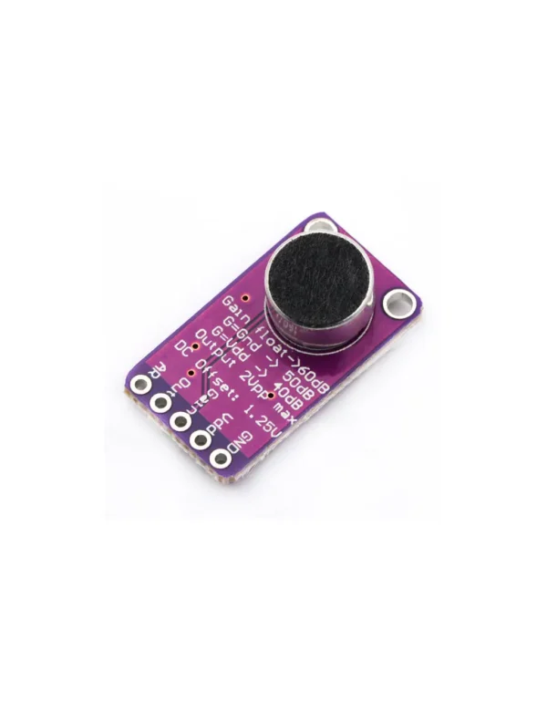MAX9814 microphone AGC amplifier module