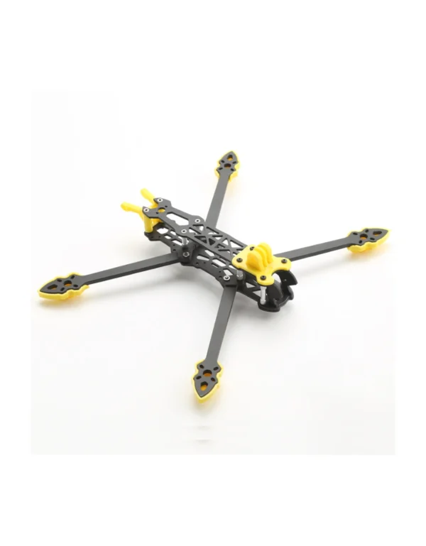 Mark 4 full carbon fiber 5 inch FPV frame kit with yellow 3d printed parts