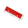 QTR-8RC 8 Channel Digital IR Sensor Array Module Dimensions